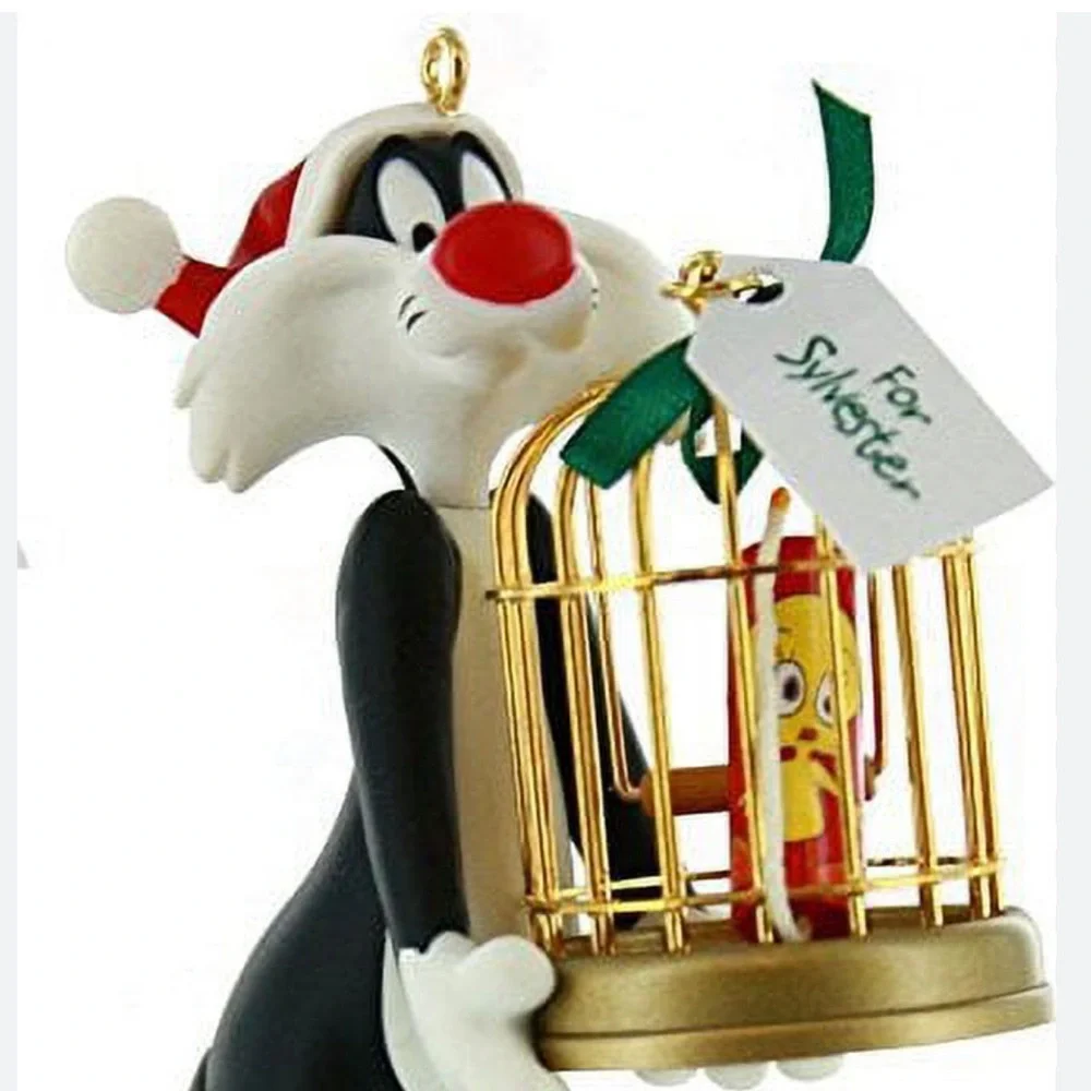 Looney Tunes Hallmark Keepsake Ornament‎ Sylvester's Bang-Up Gift